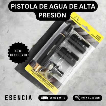 PISTOLA DE AGUA DE ALTA PRESIÓN